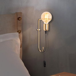 Opviq Lámpara de pared Pota - 3662 Dorado